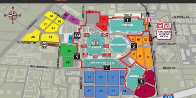 НРГ парковка карту стадиона