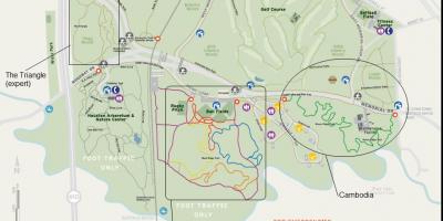 Карта Мемориальный парк в Хьюстоне