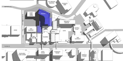 Методистская больница Хьюстона карте